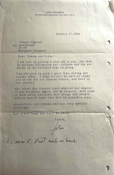 John Steinbeck levele