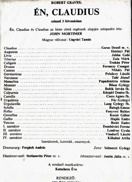 Robert Graves: Én, Claudius
