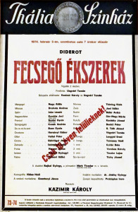 Diderot: Fecsegő Ékszerek, 1974 Feb 2