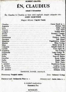  Robert Graves: Én, Claudius